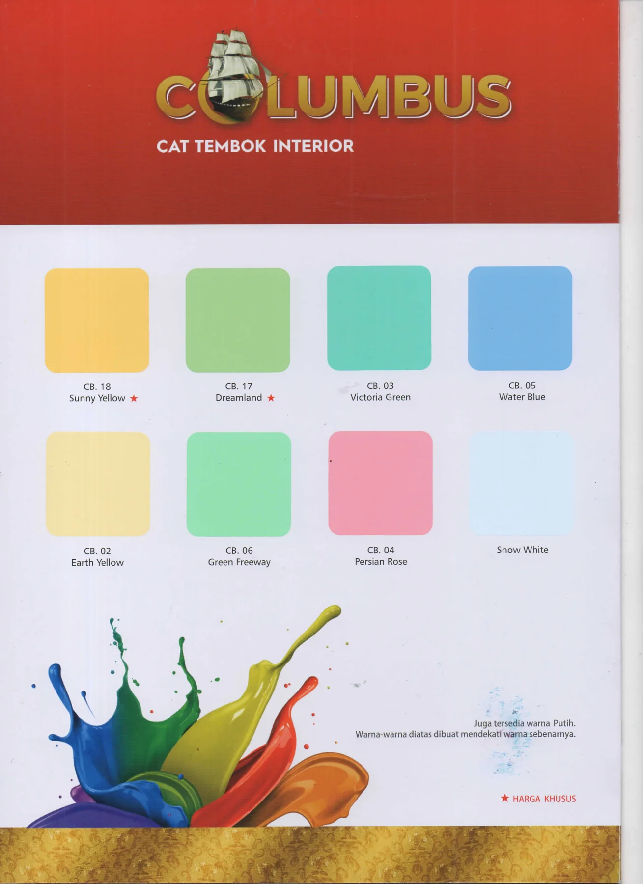 Columbus Cat Tembok Interior